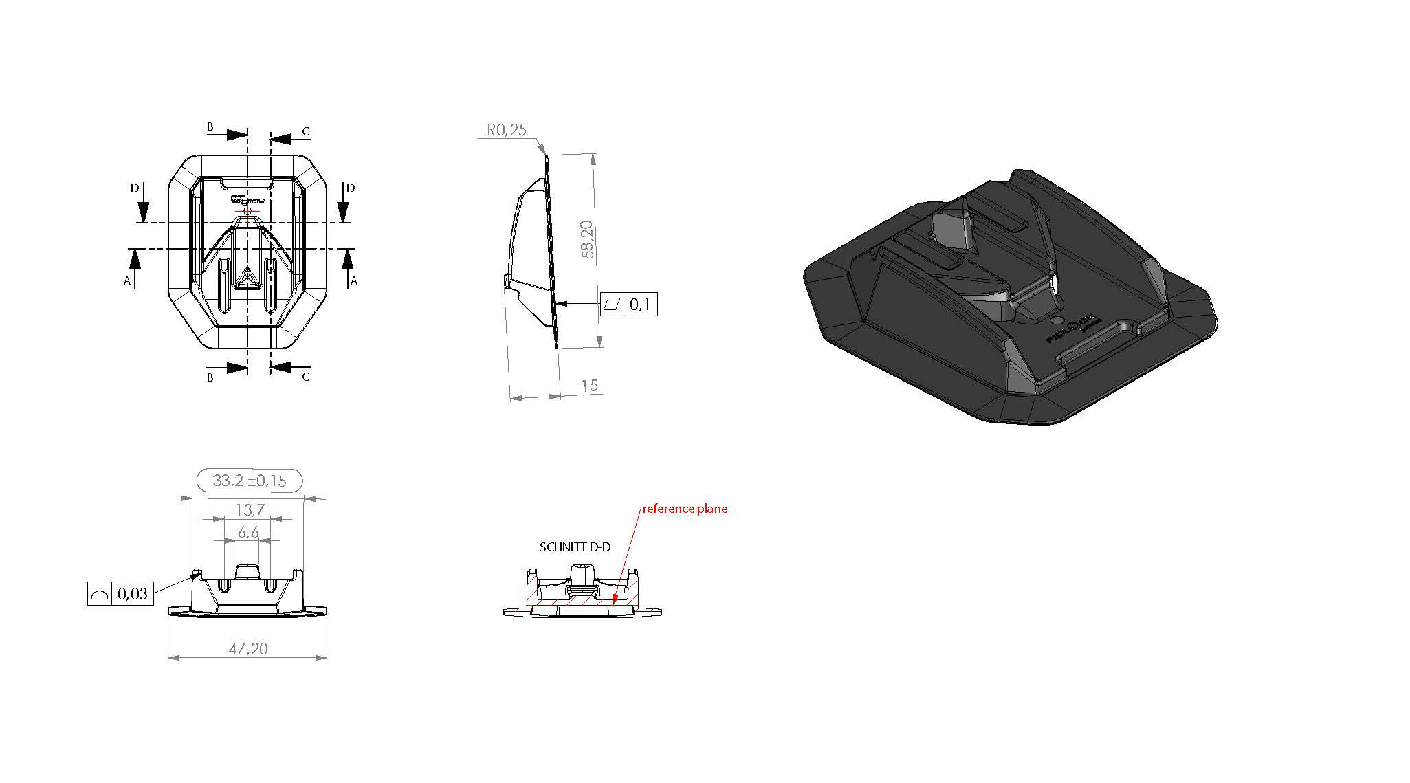 Data 2D and 3D for the tool preperation