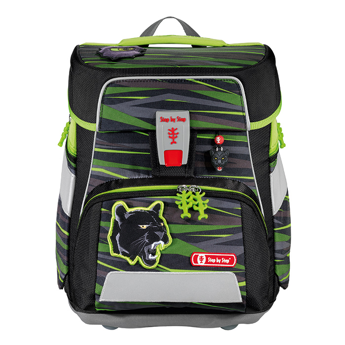 Step by Step school bag in green