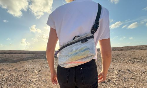 sling bag by braasi with fidlock fasteners 