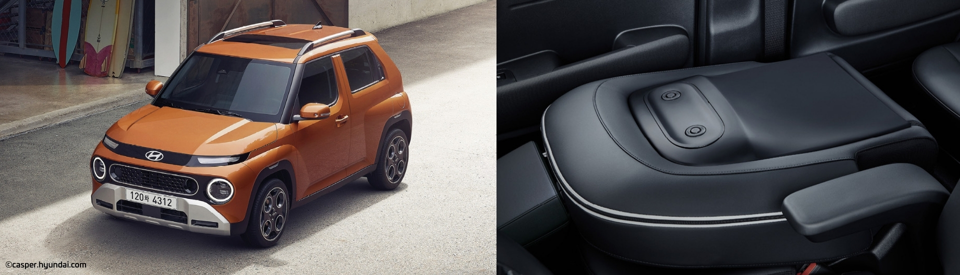 hyundai casper car with fidlock snaps