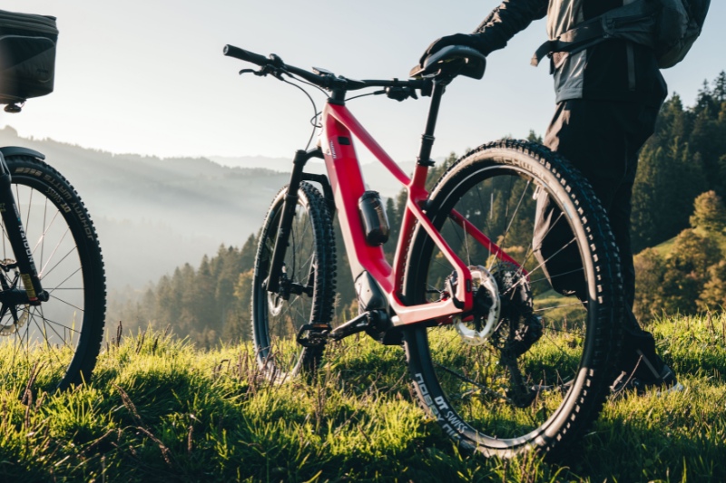Thömus bike with FIDLOCK bottle