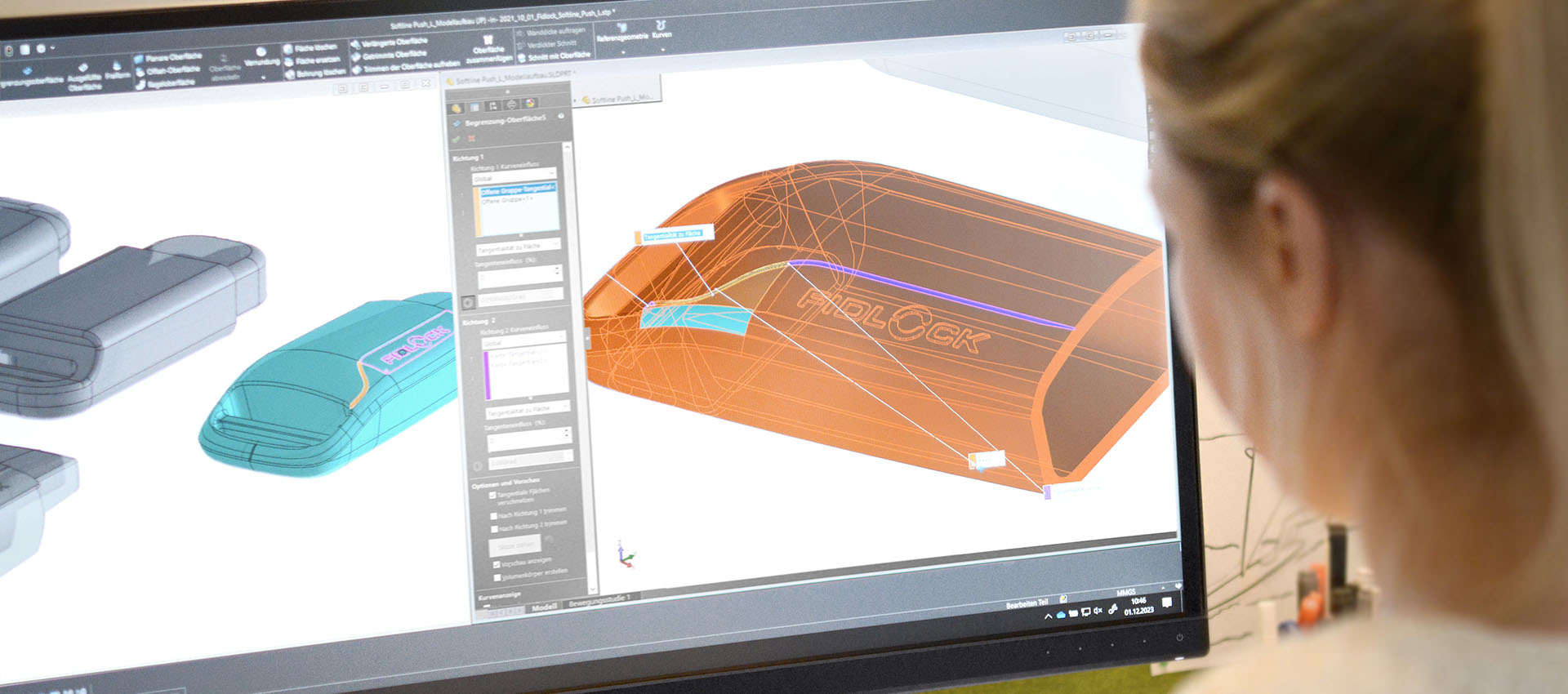 Produktdesign-am Computer-Verschluss-Design-DNA-Header