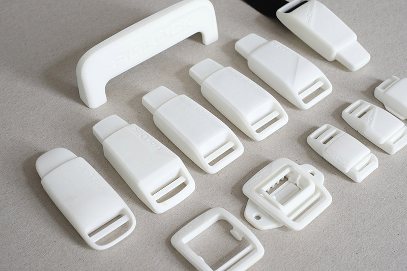 fidlock buckle samples prototypes