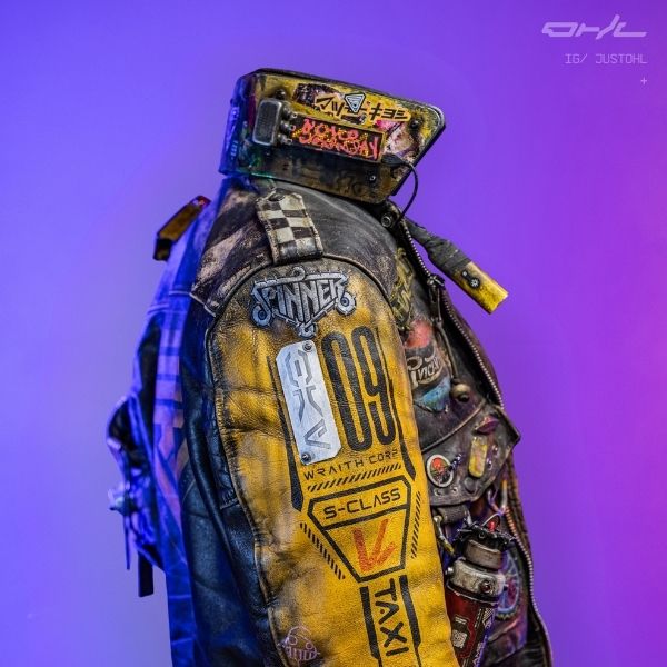 jacket designed by evan pohl side view