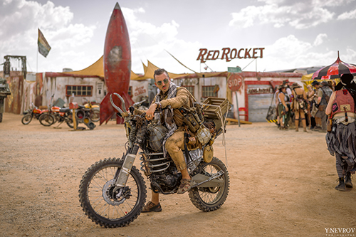 picture of evan pohl in his costume 