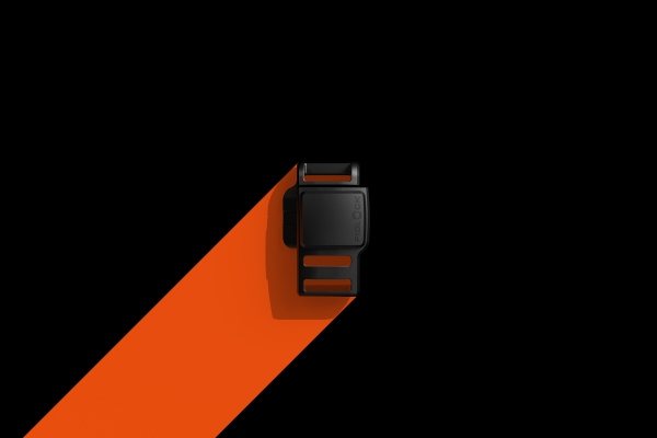 Beauty rendering of the snap helmet buckle 15 fastener 