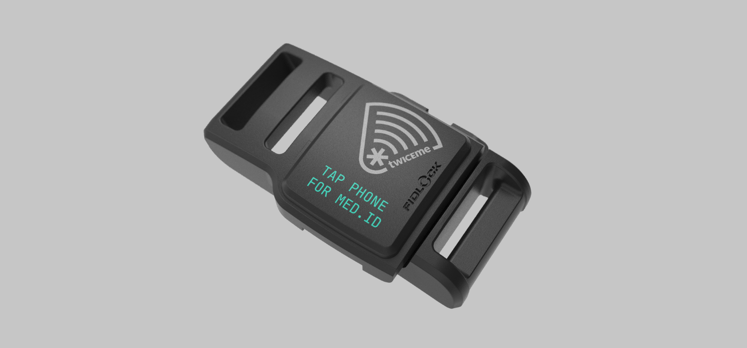 SNAP helmet buckle with twiceme Technology