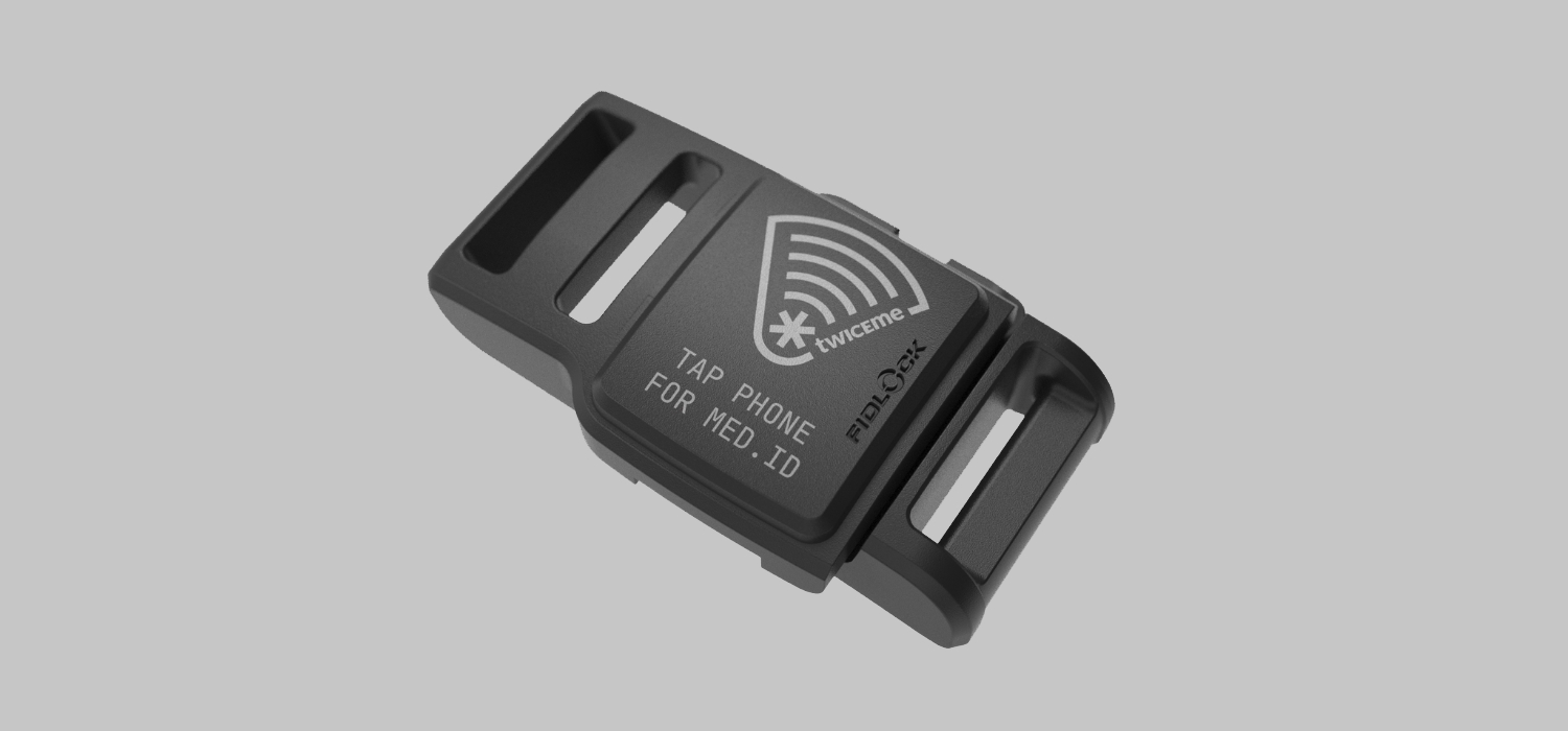 SNAP helmet buckle with twiceme Technology