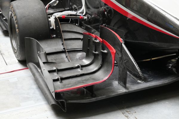 racing car close up 