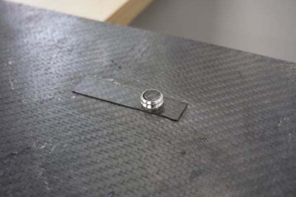 snap fastener built in the car by the racing team 