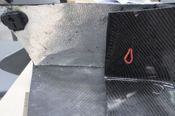snap fastener built in the car by the racing team 