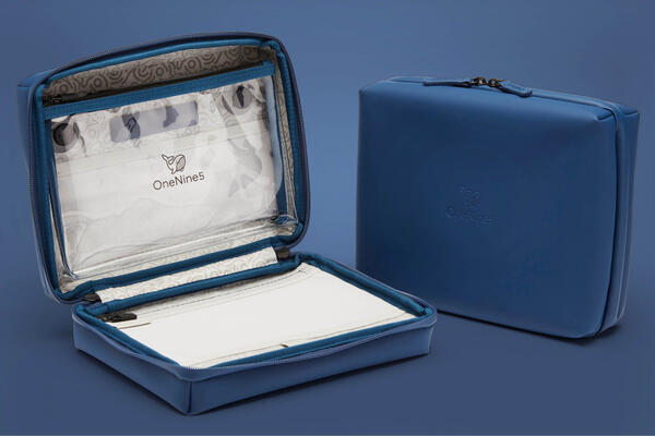 OneNine5 - washbag - blue