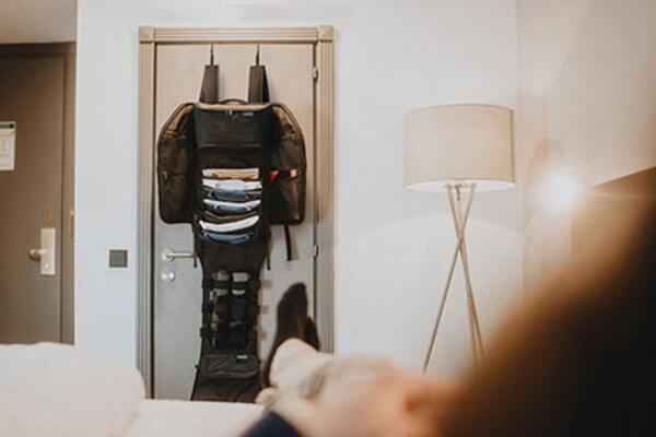 Preview of the modular backpack by LiWAVE for flexible travelling