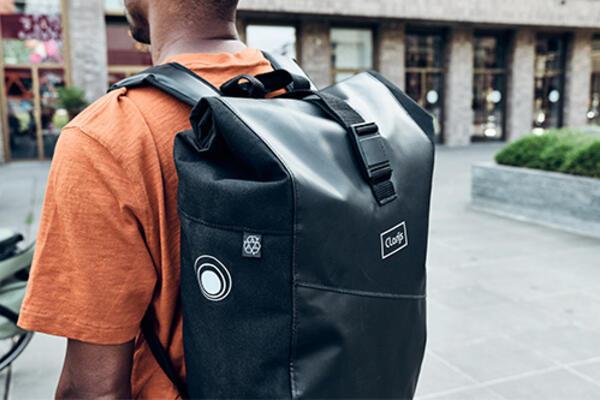 Bike bag by Clarijs with SNAP buckle 