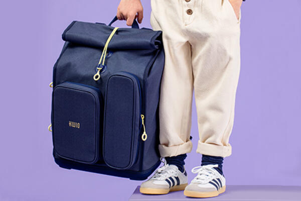 preview picture KWIO school bag with fidlock fastener 