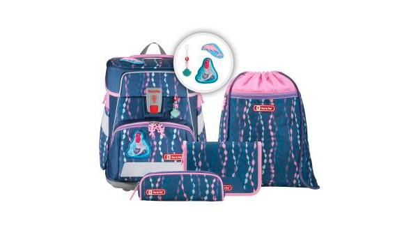 School bag product set by Step by step in matching designs