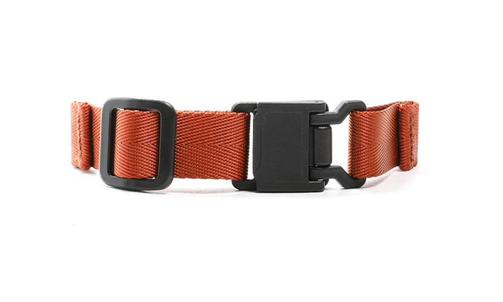 dark orange watch strap
