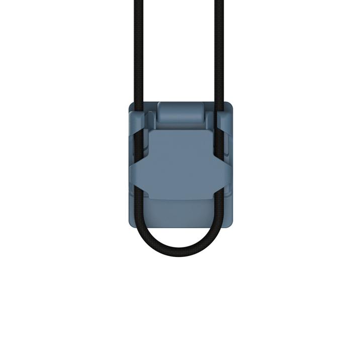 HOOK rope sewable in blueish colour to demonstrate recycled plastic