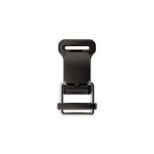 01202 - HOOK 15 helmet buckle, short D-ring -buckle - top view