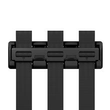01216 - HOOK belt 25x3 buckle - top view - colour black