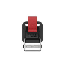 01249 - HOOK 25 plastic open d-ring RC- buckle - top view