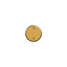 05033 - SNAP male S screw brass (alu) low - Verschluss - Aufsicht