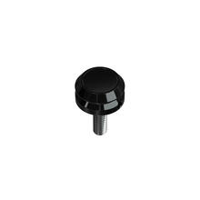 05156 - SNAP male L bolt M5 x 17mm - fastener - perspective view - black version