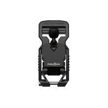 FV-11409 - V-BUCKLE 25 swivel mount black flap - buckle - top view