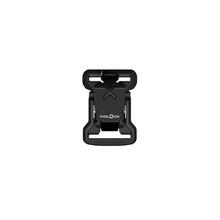 FV-27412 - V-BUCKLE S 20 black flap+ pull tab - fastener - top view