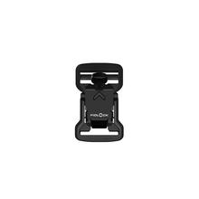 FV-29412- V-BUCKLE S 20 LL black flap - Verschluss - Aufsicht 