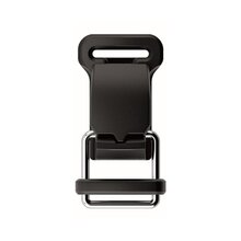 H-01111- HOOK 15 helmet buckle, short D-ring - Verschluss - Aufsicht 