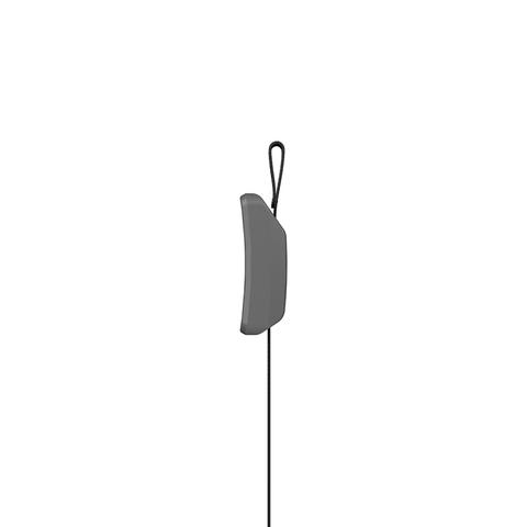 01216 - HOOK belt 25x3 Schnalle - Seitenansicht - Farbe disruptive grey - auslaufend