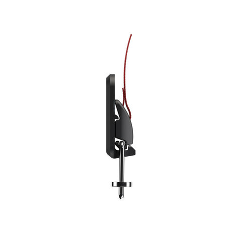01218 - HOOK 40 alu - fastener - side view