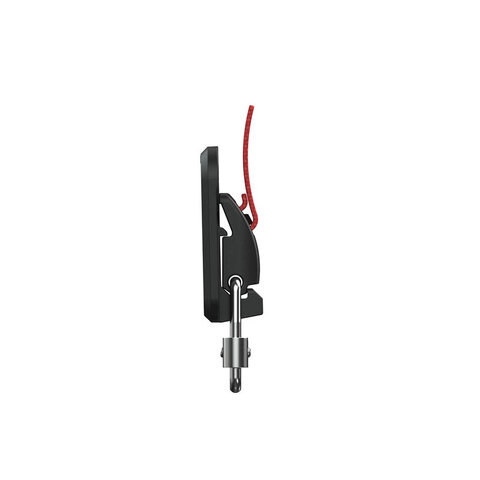 01249 - HOOK 25 plastic open d-ring - buckle - side view