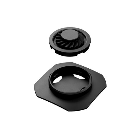 01540 - WINCH clip-in base - left version - base only - exploded view