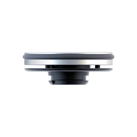02045 - MINI TURN thread handle C alu 40 - Verschluss - Oberteil - Seitenansicht