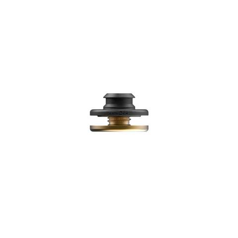 05034 - SNAP male S screw brass (alu) high - Verschluss - Seitenansicht