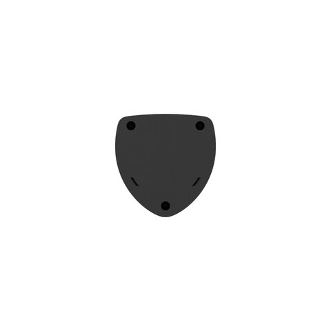05310 - SNAP female S pin rivet X3 - fastener - bottom view