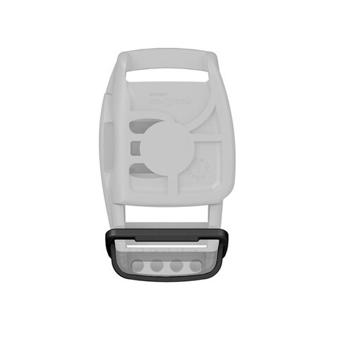 07037 - slip lock - add-on component - placement on SNAP helmet buckle shaped broad - bottom view