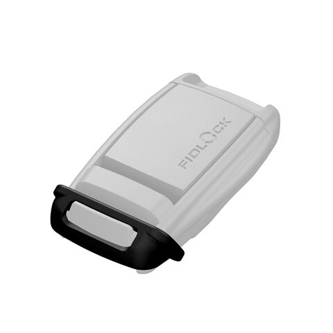 07037 - slip lock - add-on component - placement on SNAP helmet buckle shaped broad - perspective view