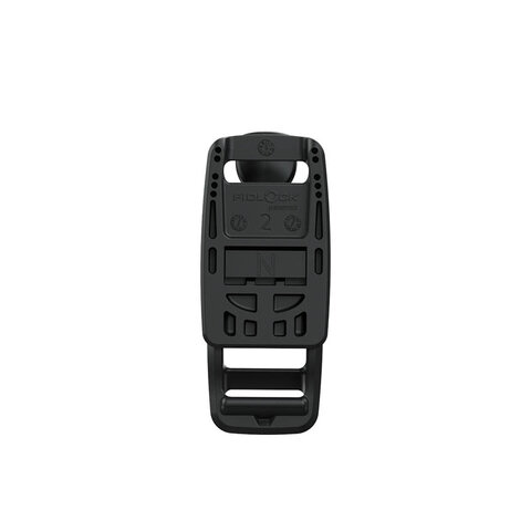 F1665 - HOOK 15 helmet buckle LL - fastener for helmets - bottom view