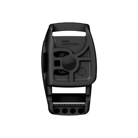 F7032 - SNAP helmet buckle 15 shaped broad durethan - Helmschnalle - Untersicht