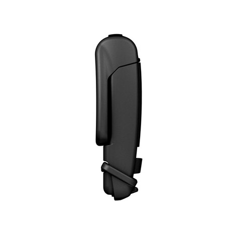 F7036 - SNAP helmet buckle 15 shaped broad grivory with slip lock - Helmschnalle - Seitenansicht
