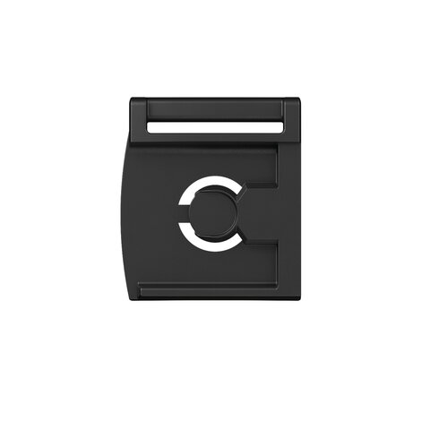 F8010 - SNAP buckle flat 30 - buckle - bottom part - top view