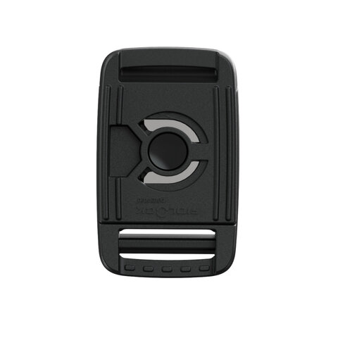 F8090 - SNAP buckle 20 flat softline- black-  Verschluss- Unteransicht