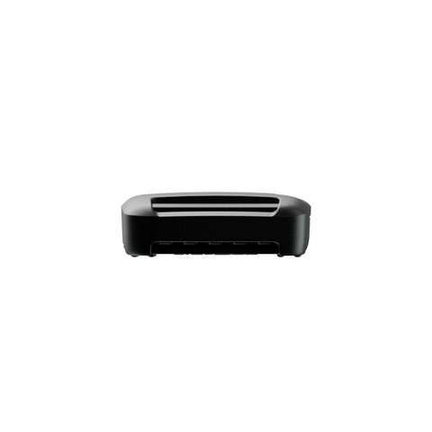 F8090 - SNAP buckle 20 flat softline- black-  Verschluss- Vorderansicht