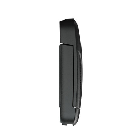 F8090 - SNAP buckle 20 flat softline- black-  Verschluss- Seitenansicht