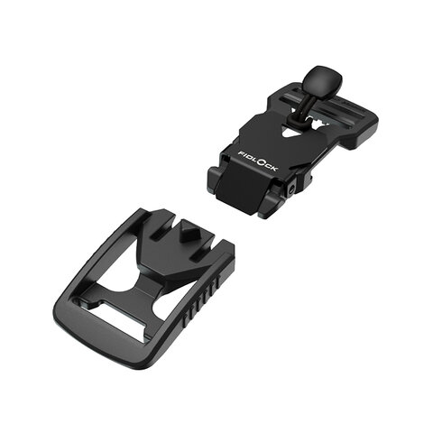 FV-11401 - V-BUCKLE 25 black flap - buckle - explosion view