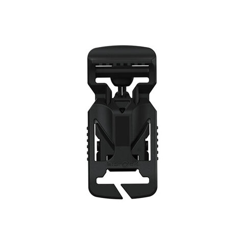 FV-11402 - V-BUCKLE 25 splitbar mount black flap - buckle - bottom view