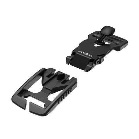 FV-11402 - V-BUCKLE 25 splitbar mount black flap - buckle - explosion view